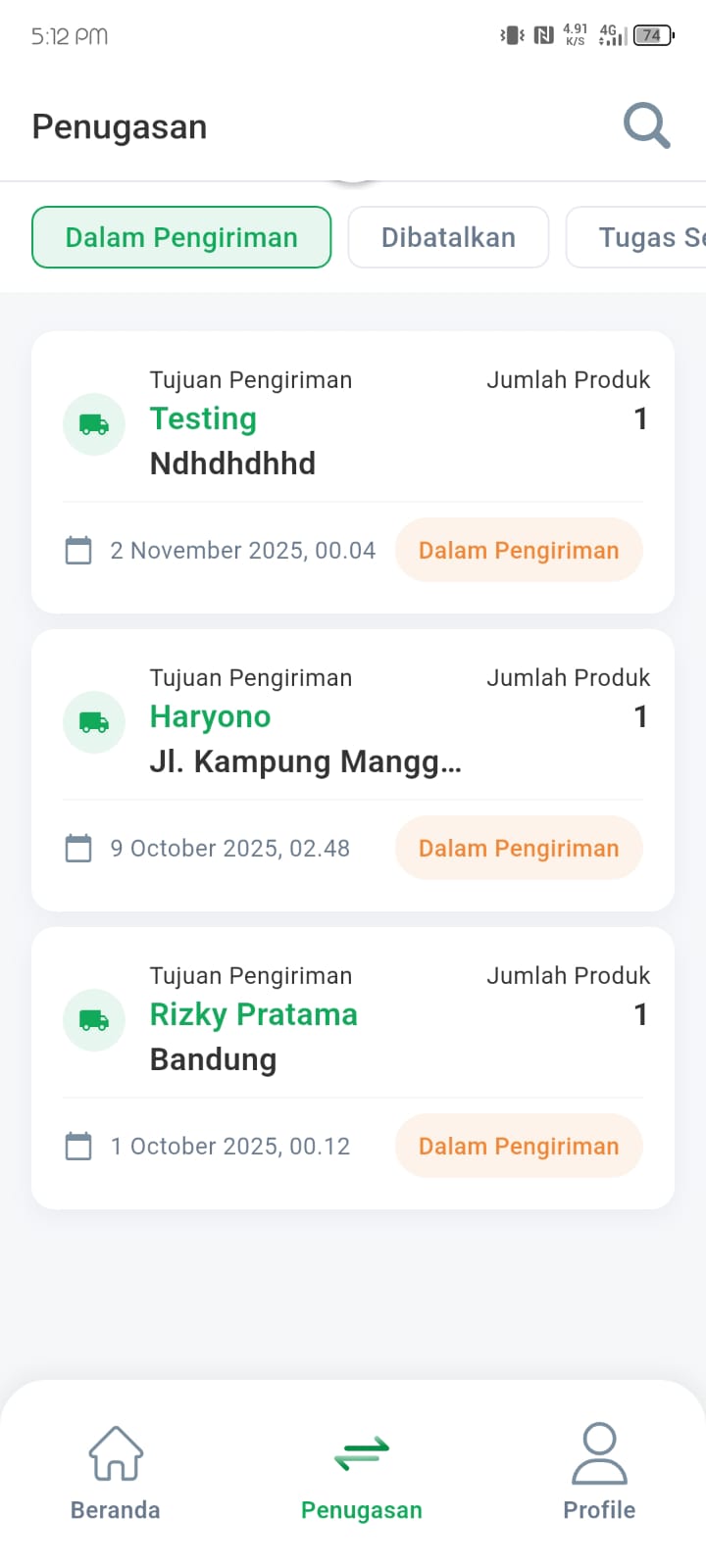Mobile App Canvasser BRKS Screenshot 3