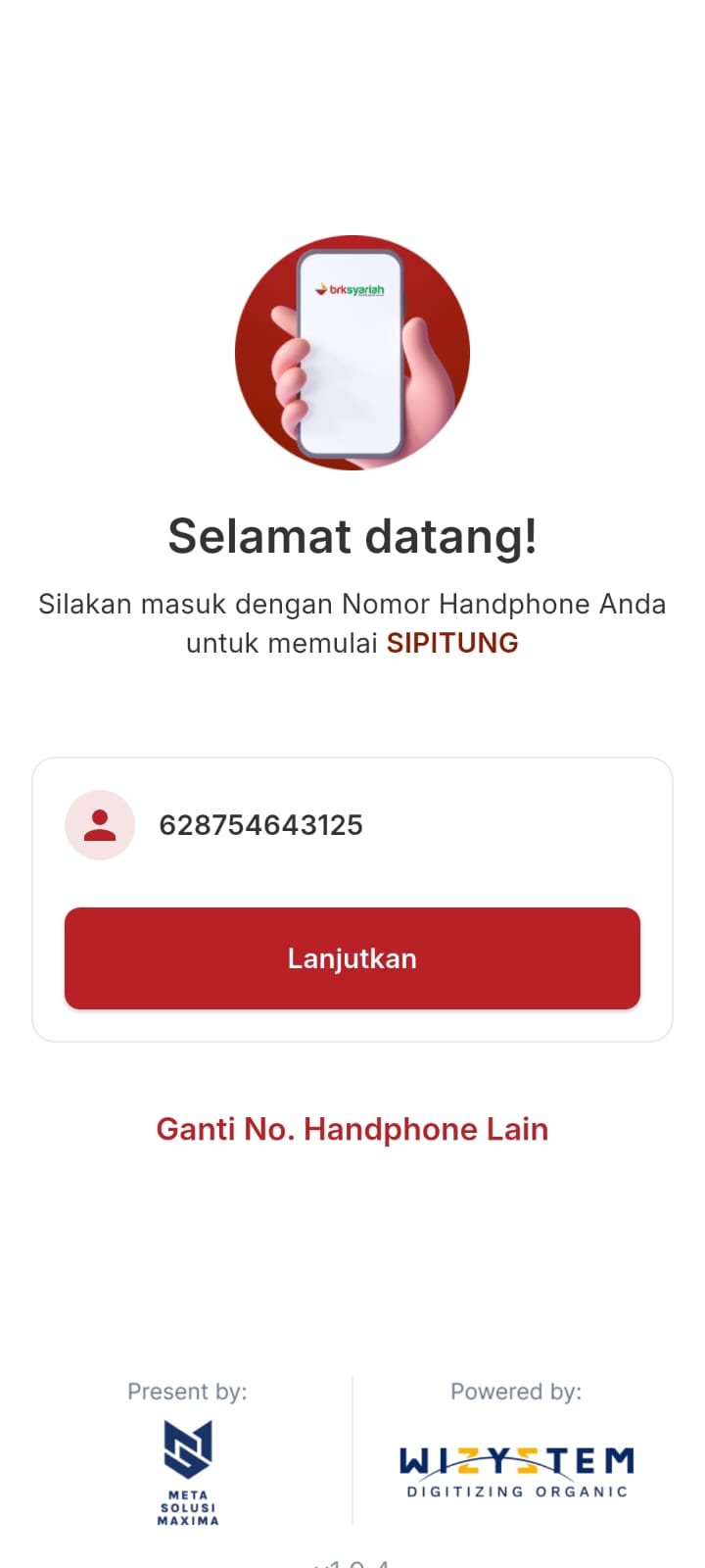 SIPITUNG Bank Riau Kepri Syariah