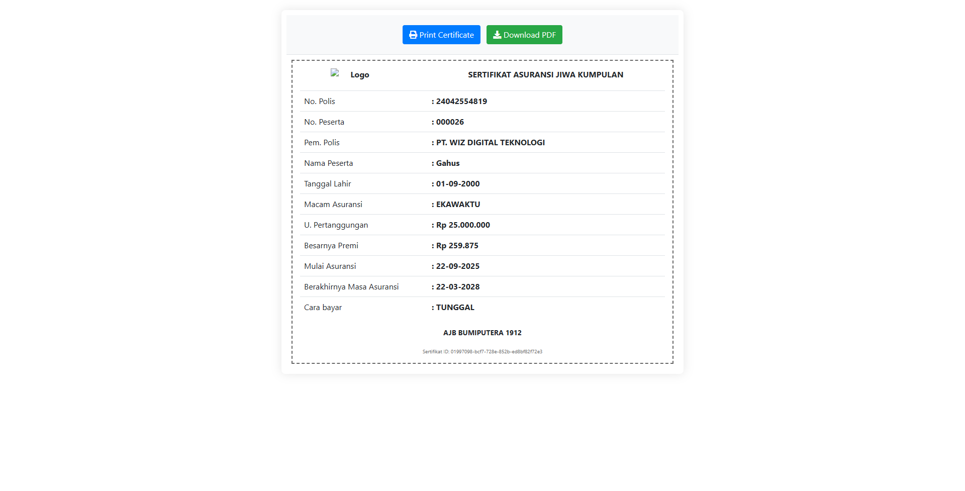 SIPITUNG Bank Riau Kepri Syariah Screenshot 6